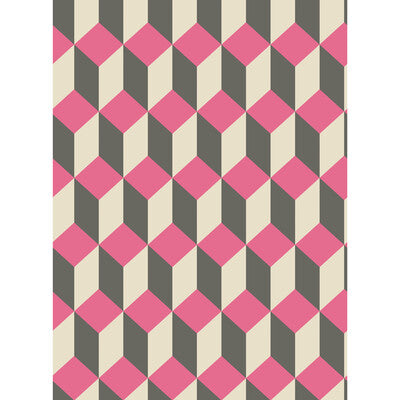COLE & SON 105/7033.CS.0 DELANO PINK AND BLACK Wallpaper - Eade's Wallpaper