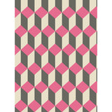 COLE & SON 105/7033.CS.0 DELANO PINK AND BLACK Wallpaper - Eade's Wallpaper