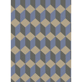 COLE & SON 105/7034.CS.0 DELANO BLUE AND BLACK Wallpaper - Eade's Wallpaper
