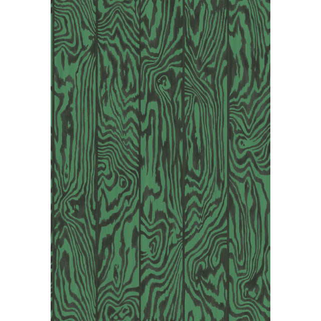COLE & SON 107/1001.CS.0 ZEBRAWOOD EMERALD Wallpaper - Eade's Wallpaper
