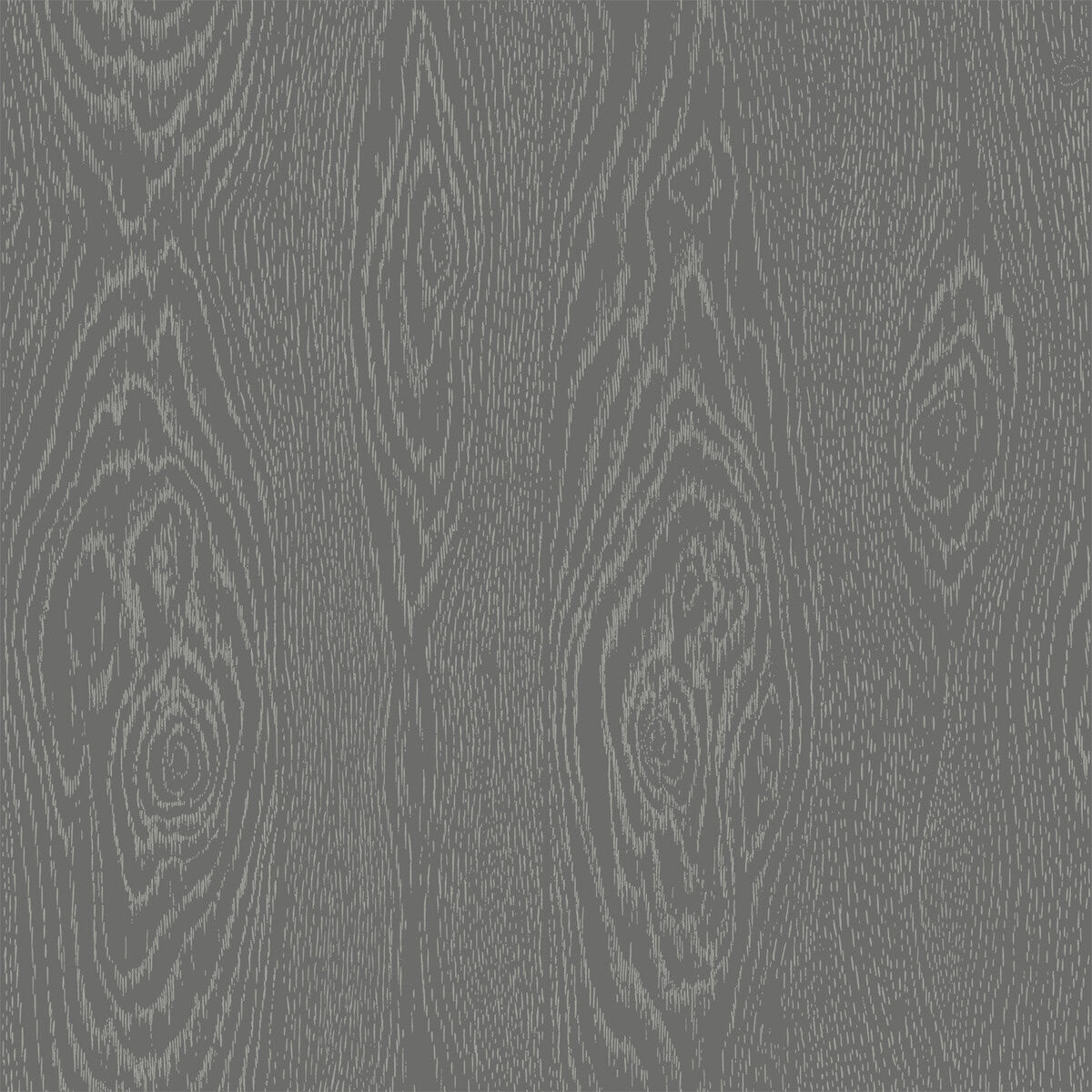 COLE & SON 107/10046.CS.0 WOOD GRAIN BLACK AND SILVER Wallpaper - Eade's Wallpaper