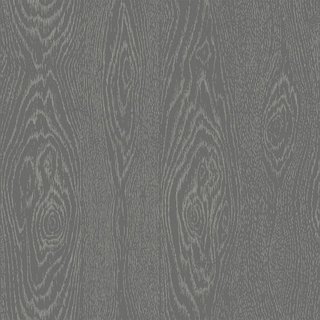 COLE & SON 107/10046.CS.0 WOOD GRAIN BLACK AND SILVER Wallpaper - Eade's Wallpaper