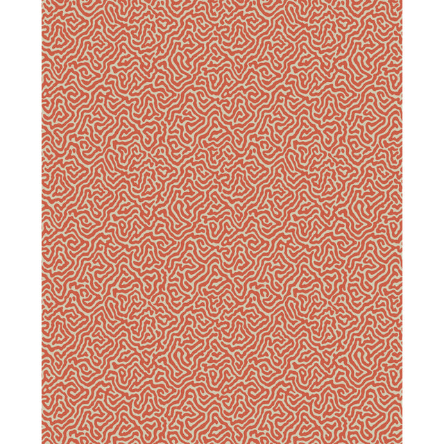 COLE & SON 107/4018.CS.0 VERMICELLI CORAL Wallpaper - Eade's Wallpaper