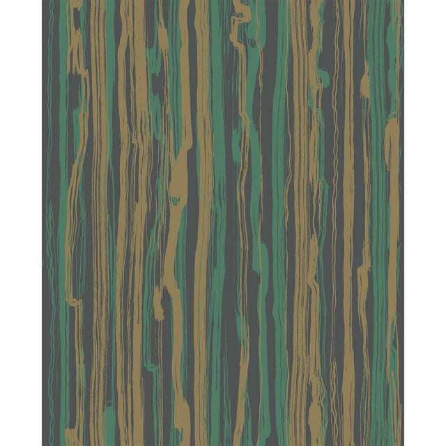 COLE & SON 107/7036.CS.0 STRAND TEAL & GOLD Wallpaper - Eade's Wallpaper