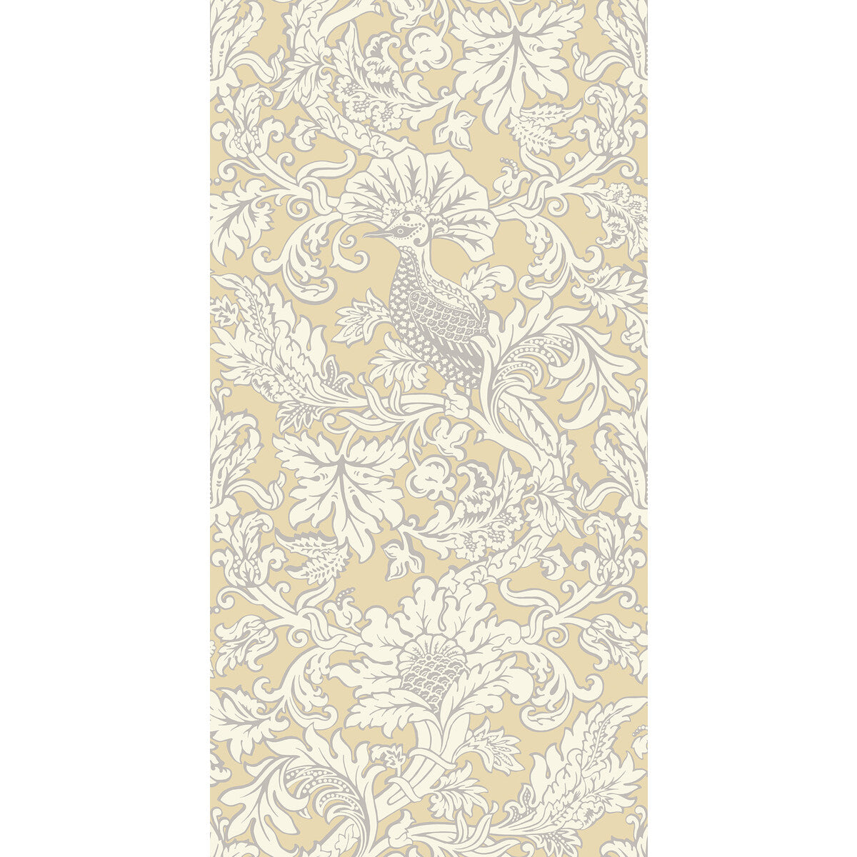 COLE & SON 108/1001.CS.0 BALABINA VINTAGE YELLOW Wallpaper - Eade's Wallpaper