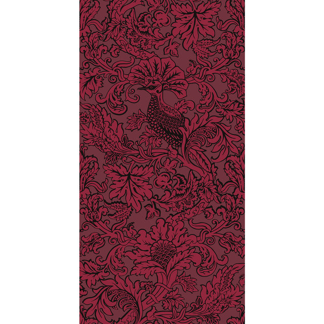 COLE & SON 108/1004.CS.0 BALABINA VELVET RED Wallpaper - Eade's Wallpaper
