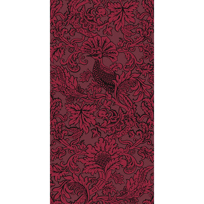 COLE & SON 108/1004.CS.0 BALABINA VELVET RED Wallpaper - Eade's Wallpaper