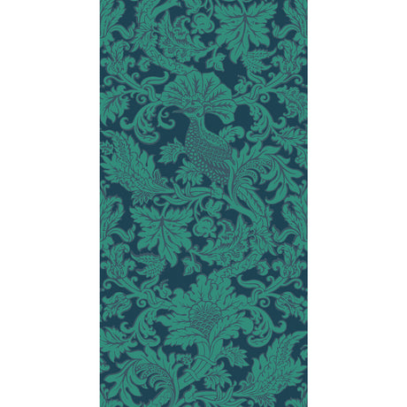 COLE & SON 108/1005.CS.0 BALABINA MIDNIGHT & JADE Wallpaper - Eade's Wallpaper