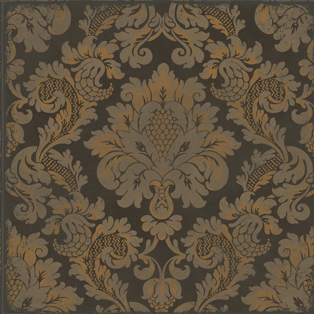 COLE & SON 108/4017.CS.0 STRAVINSKY CHARCOAL & BRONZE Wallpaper - Eade's Wallpaper