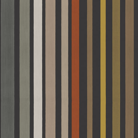 COLE & SON 108/6031.CS.0 CAROUSEL STRIPE CHARCOAL Wallpaper - Eade's Wallpaper