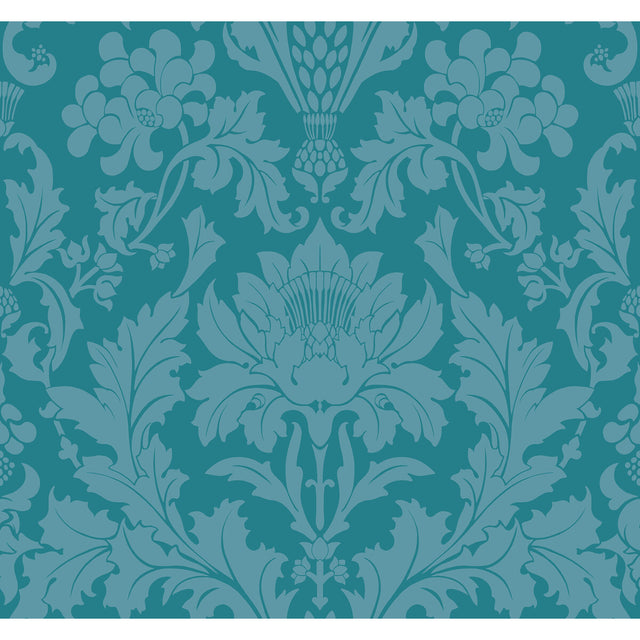 COLE & SON 108/7033.CS.0 FONTEYN TEAL Wallpaper - Eade's Wallpaper