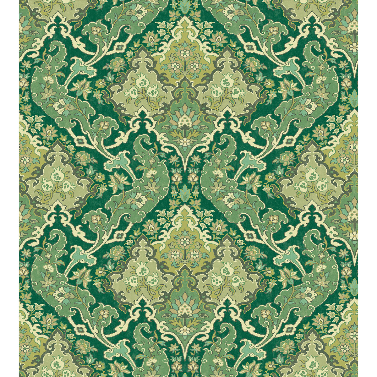 COLE & SON 108/8041.CS.0 PUSHKIN FOREST GREEN Wallpaper - Eade's Wallpaper