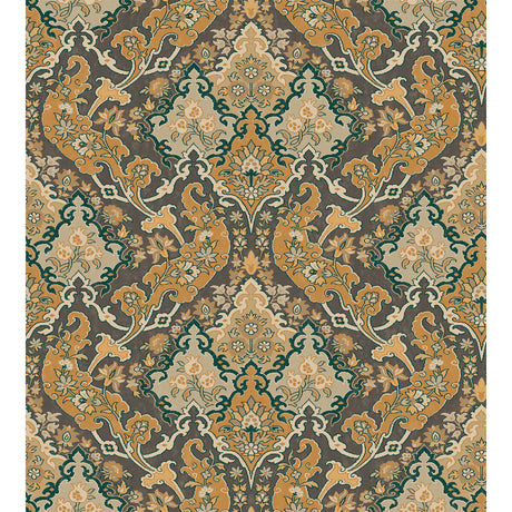 COLE & SON 108/8042.CS.0 PUSHKIN GINGER & CHARCAOL Wallpaper - Eade's Wallpaper