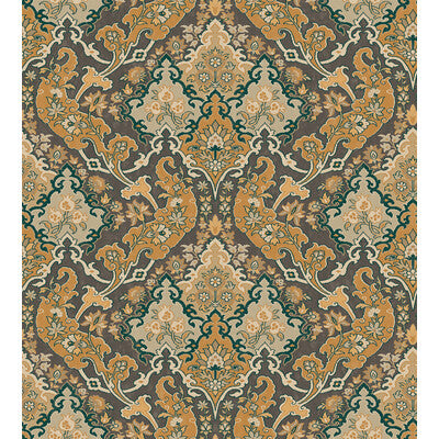 COLE & SON 108/8042.CS.0 PUSHKIN GINGER & CHARCAOL Wallpaper - Eade's Wallpaper