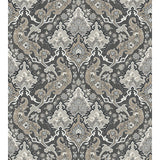 COLE & SON 108/8043.CS.0 PUSHKIN CHARCOAL Wallpaper - Eade's Wallpaper