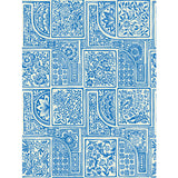 COLE & SON 108/9045.CS.0 BELLINI BLUE & WHITE Wallpaper - Eade's Wallpaper