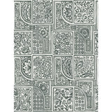 COLE & SON 108/9046.CS.0 BELLINI BLACK & WHITE Wallpaper - Eade's Wallpaper