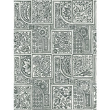 COLE & SON 108/9046.CS.0 BELLINI BLACK & WHITE Wallpaper - Eade's Wallpaper