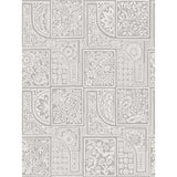 COLE & SON 108/9047.CS.0 BELLINI GREY & WHITE Wallpaper - Eade's Wallpaper