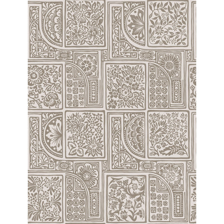 COLE & SON 108/9048.CS.0 BELLINI STONE & GILVER Wallpaper - Eade's Wallpaper