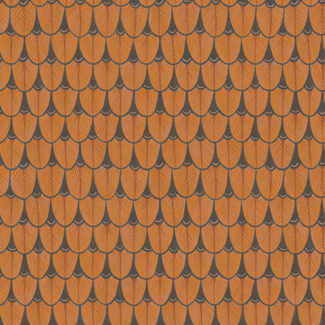 COLE & SON 109/10050.CS.0 NARINA BURNT ORANGE Wallpaper - Eade's Wallpaper