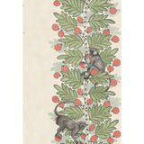 COLE & SON 109/11051.CS.0 ACACIA GREEN & CORAL BERRIES Wallpaper - Eade's Wallpaper