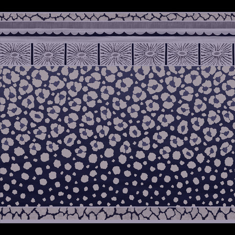 COLE & SON 109/13061.CS.0 ZULU BORDER BLACK & WHITE Wallpaper - Eade's Wallpaper