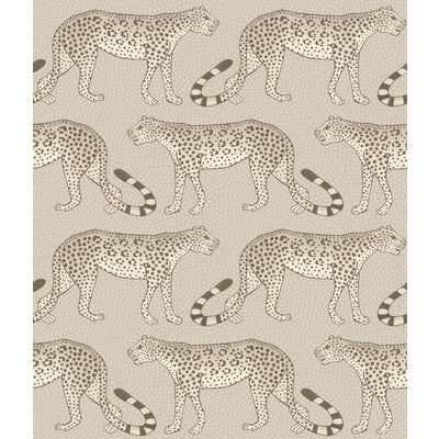 COLE & SON 109/2012.CS.0 LEOPARD WALK STONE  Wallpaper - Eade's Wallpaper