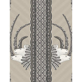 COLE & SON 109/3013.CS.0 JABU LINEN & BLACK Wallpaper - Eade's Wallpaper