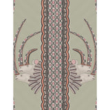 COLE & SON 109/3017.CS.0 JABU OLIVE & PINK Wallpaper - Eade's Wallpaper