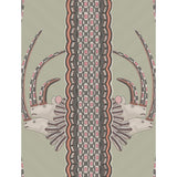 COLE & SON 109/3017.CS.0 JABU OLIVE & PINK Wallpaper - Eade's Wallpaper