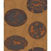 COLE & SON 109/4022.CS.0 MATRINAH OCHRE Wallpaper - Eade's Wallpaper