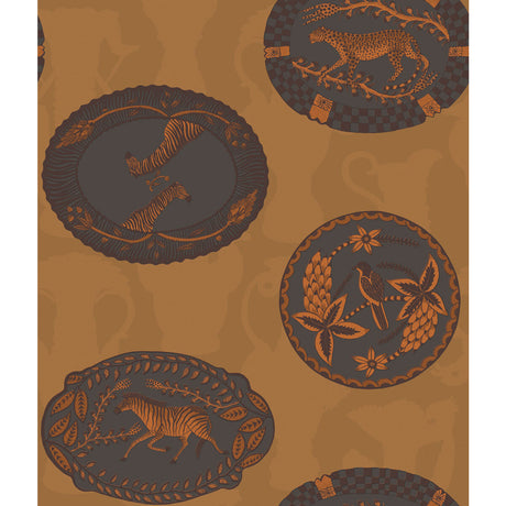 COLE & SON 109/4022.CS.0 MATRINAH OCHRE Wallpaper - Eade's Wallpaper