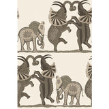 COLE & SON 109/8036.CS.0 SAFARI DANCE NEUTRAL & CHARCOAL Wallpaper - Eade's Wallpaper