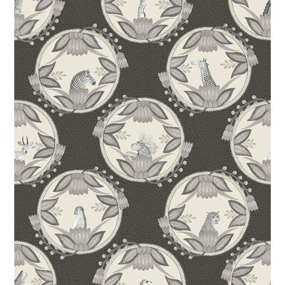 COLE & SON 109/9043.CS.0 ARDMORE CAMEOS BLACK & WHITE Wallpaper - Eade's Wallpaper
