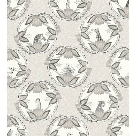 COLE & SON 109/9044.CS.0 ARDMORE CAMEOS GREY Wallpaper - Eade's Wallpaper