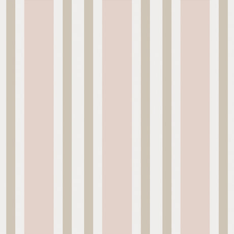 COLE & SON 110/1004.CS.0 POLO STRIPE SOFT PINK Wallpaper - Eade's Wallpaper