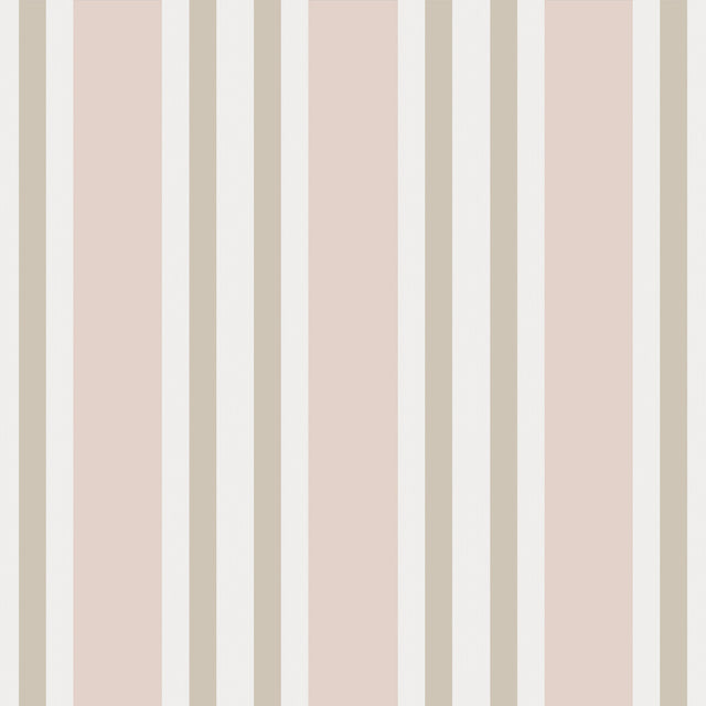 COLE & SON 110/1004.CS.0 POLO STRIPE SOFT PINK Wallpaper - Eade's Wallpaper