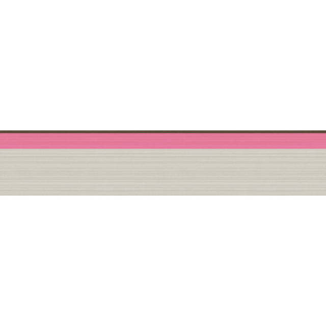 COLE & SON 110/10050.CS.0 JASPE BORDER CHARCOAL/PINK Wallpaper - Eade's Wallpaper