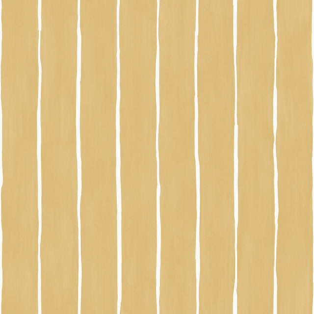 COLE & SON 110/2010.CS.0 MARQUEE STRIPE MUSTARD Wallpaper - Eade's Wallpaper