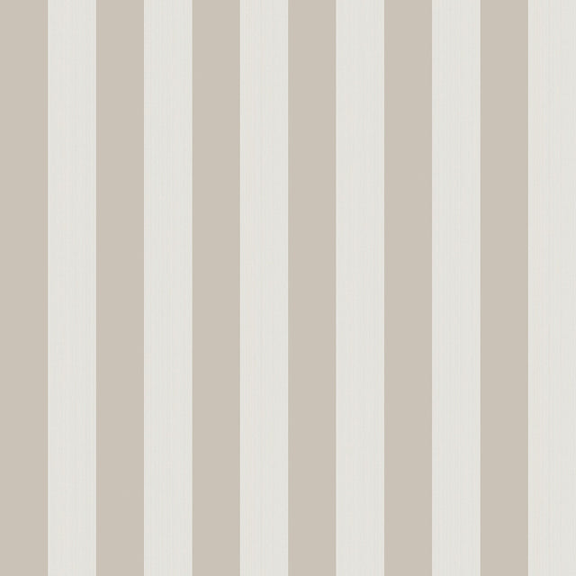 COLE & SON 110/3015.CS.0 REGATTA STRIPE STONE/PARCHMENT Wallpaper - Eade's Wallpaper
