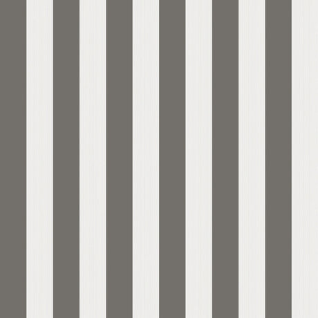 COLE & SON 110/3016.CS.0 REGATTA STRIPE BLACK/WHITE/LINEN Wallpaper - Eade's Wallpaper