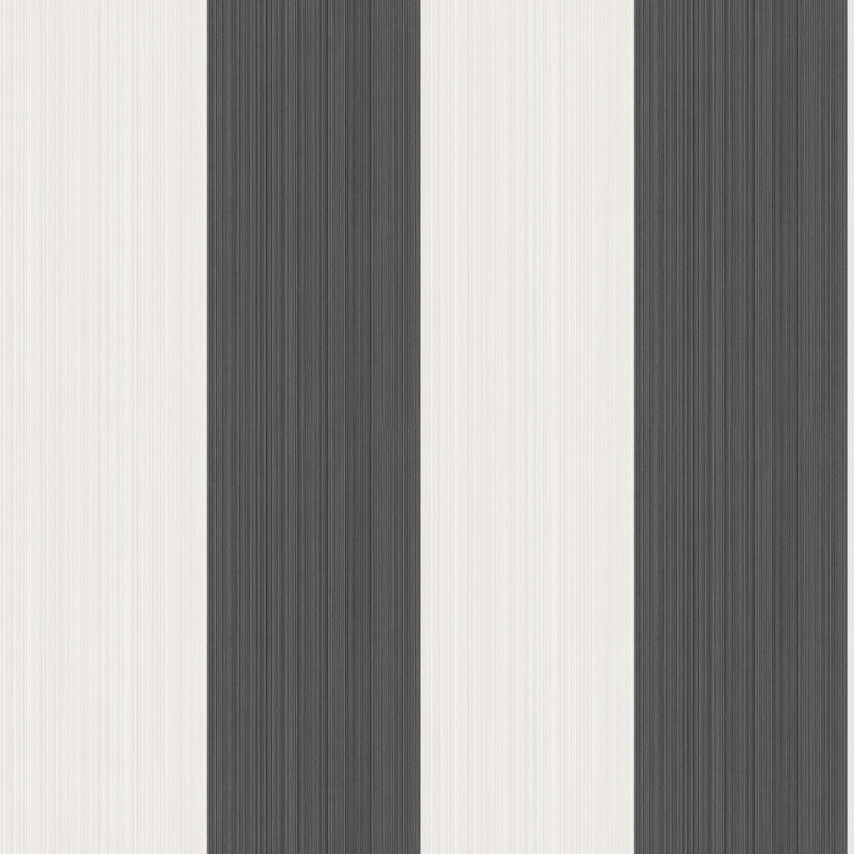 COLE & SON 110/4025.CS.0 JASPE STRIPE BLACK + WHITE Wallpaper - Eade's Wallpaper