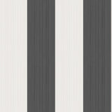 COLE & SON 110/4025.CS.0 JASPE STRIPE BLACK + WHITE Wallpaper - Eade's Wallpaper