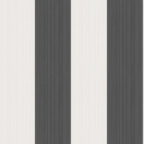 COLE & SON 110/4025.CS.0 JASPE STRIPE BLACK + WHITE Wallpaper - Eade's Wallpaper