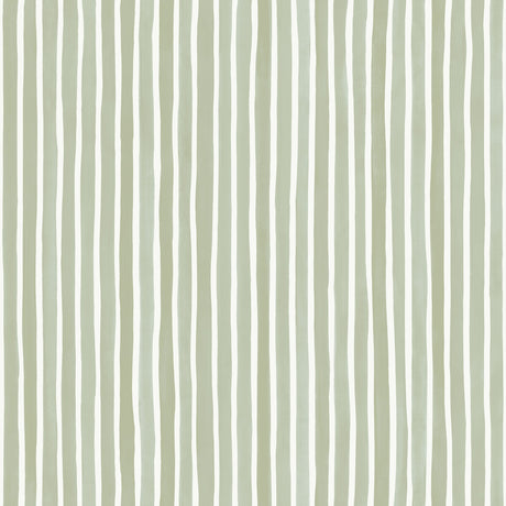 COLE & SON 110/5030.CS.0 CROQUET STRIPE OLIVE Wallpaper - Eade's Wallpaper
