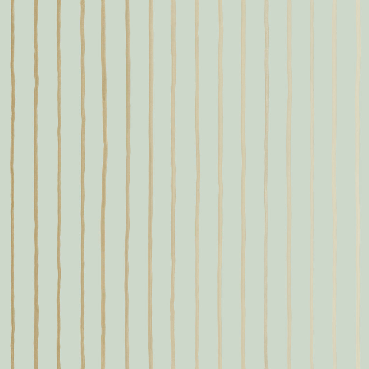 COLE & SON 110/7036.CS.0 COLLEGE STRIPE DUCK EGG+GILVER Wallpaper - Eade's Wallpaper