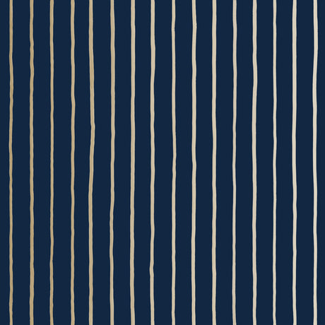 COLE & SON 110/7037.CS.0 COLLEGE STRIPE INK Wallpaper - Eade's Wallpaper