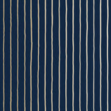 COLE & SON 110/7037.CS.0 COLLEGE STRIPE INK Wallpaper - Eade's Wallpaper