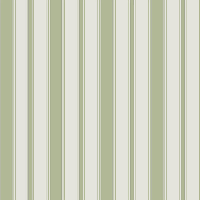 COLE & SON 110/8038.CS.0 CAMBRIDGE STRIPE LEAF GREEN Wallpaper - Eade's Wallpaper